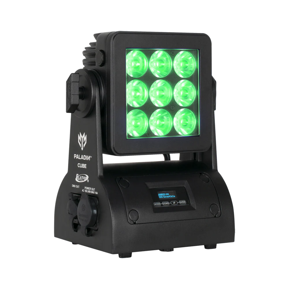 Elation Lighting PALADIN Cube; IP65 135W RGBW Floodlight