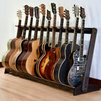Acoustic Remedy Cases Grand StringRack - Flamed Maple - Charcoal