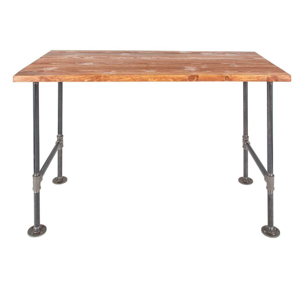 Pipe Decor RESTORE Sunset Cedar Solid Wood Office Desk