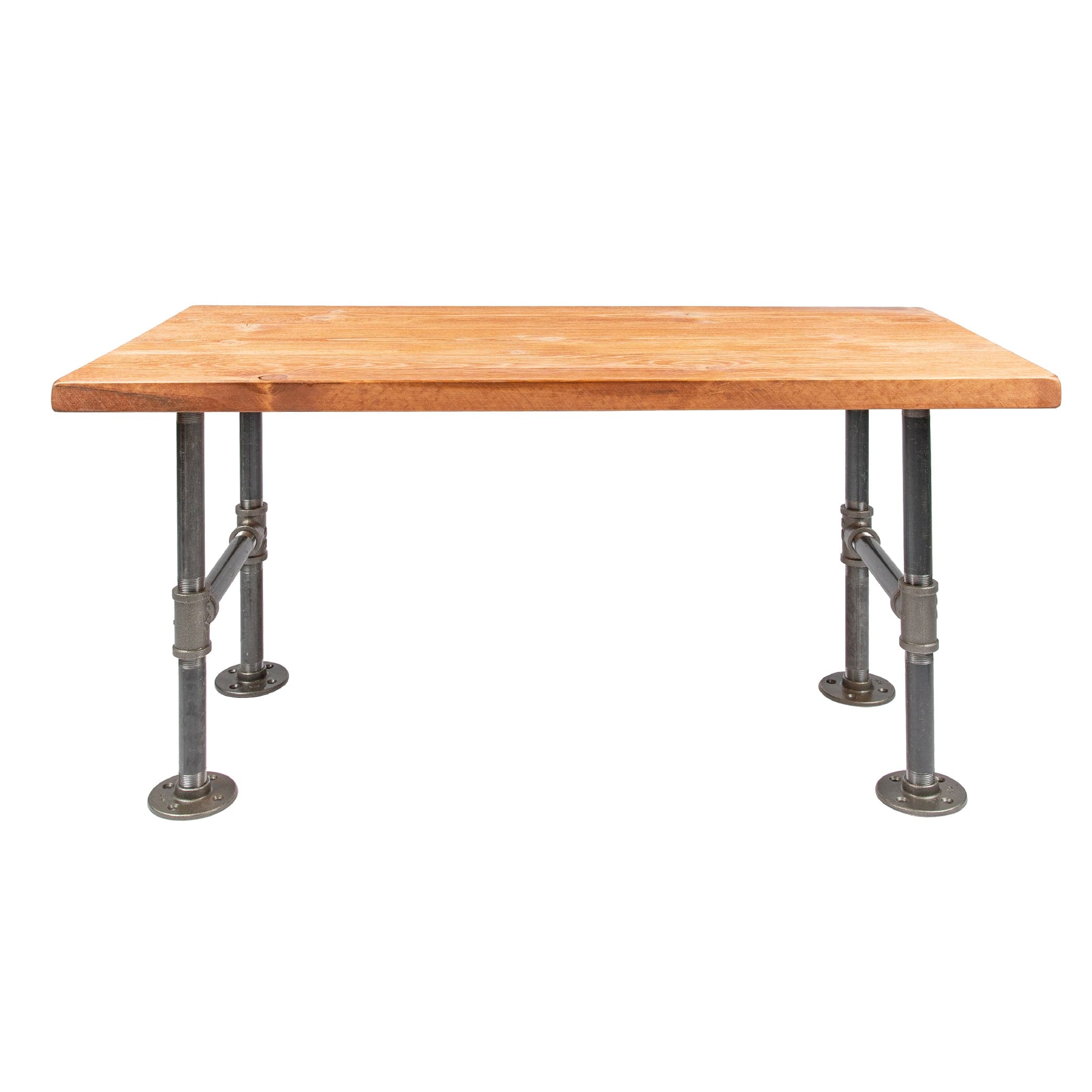 Pipe Decor RESTORE Sunset Cedar Solid Wood Coffee Table