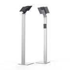 Durable Aluminum Tablet Holder iPad Floor Exhibition Stand | Rotates & Locks