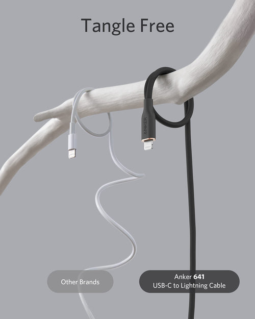 Anker 641 USB-C to Lightning Cable (Flow, Silicone)
