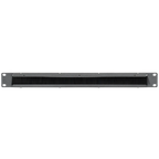 Elation Lighting NetPlate Brush; 1U Rackmount Brush Plate