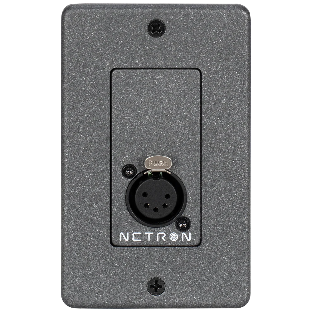 Elation Lighting WP1DO; Wall Plate DMX Out Decora XLR