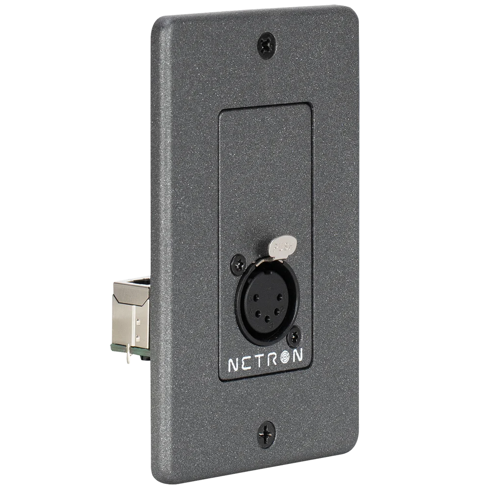 Elation Lighting WP1DO; Wall Plate DMX Out Decora XLR