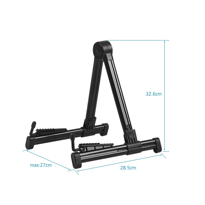 Universal Folding Guitar Stand for Electric, Acoustic & Bass