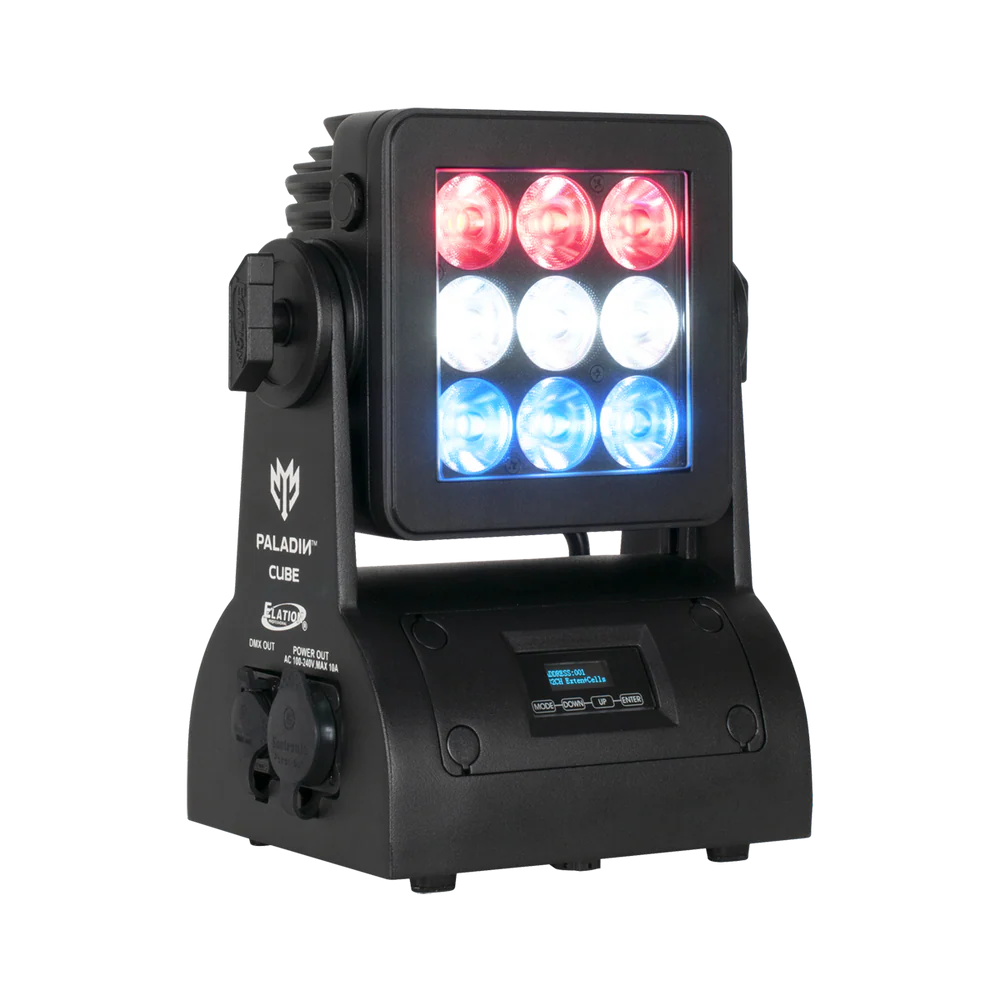 Elation Lighting PALADIN Cube; IP65 135W RGBW Floodlight