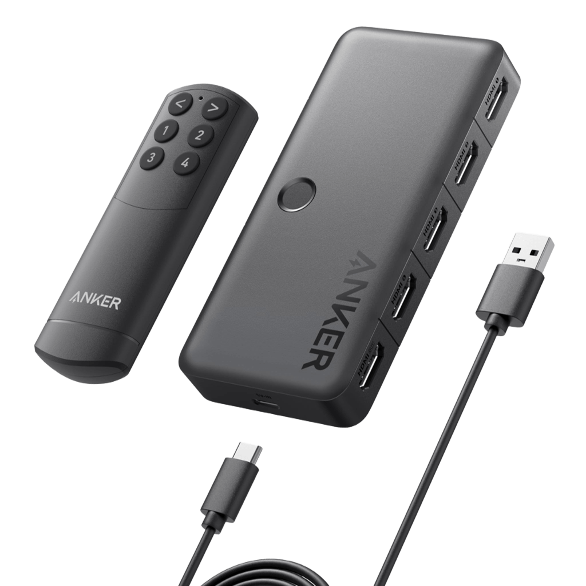 Anker HDMI Switch (4 in 1 Out, 4K HDMI)