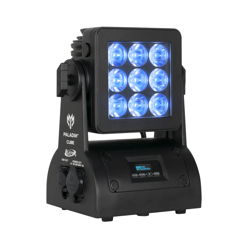 Elation Lighting PALADIN Cube; IP65 135W RGBW Floodlight