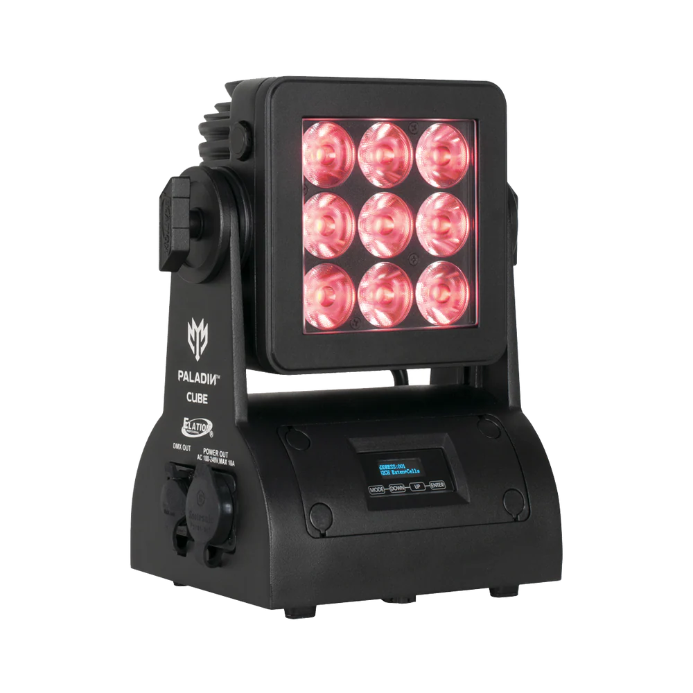 Elation Lighting PALADIN Cube; IP65 135W RGBW Floodlight