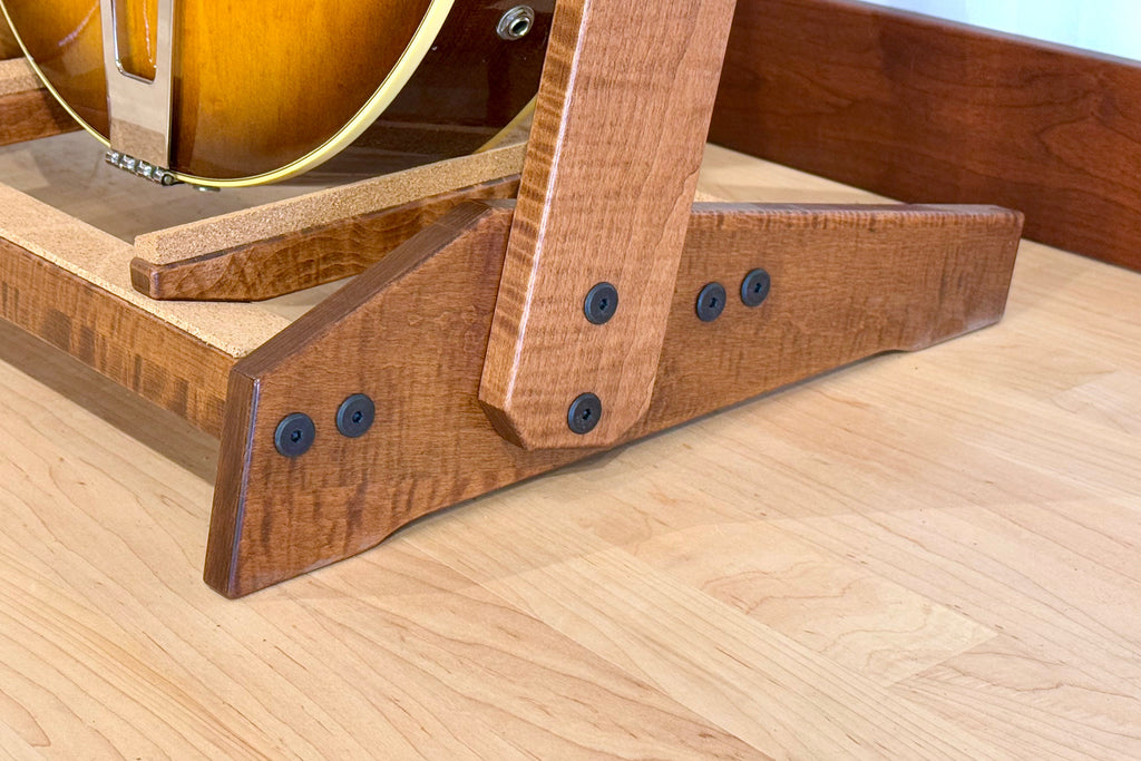 Acoustic Remedy Cases Traditional StringRack - Flamed Maple - Boston