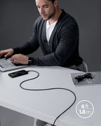 Anker 641 USB-C to Lightning Cable (Flow, 3 ft Silicone)