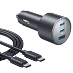 Anker Nano Car Charger (167.5W, 3 Ports)