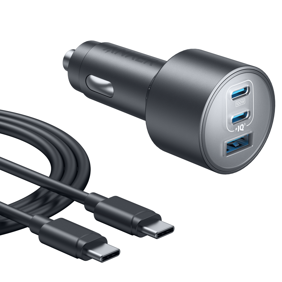 Anker Nano Car Charger (167.5W, 3 Ports)