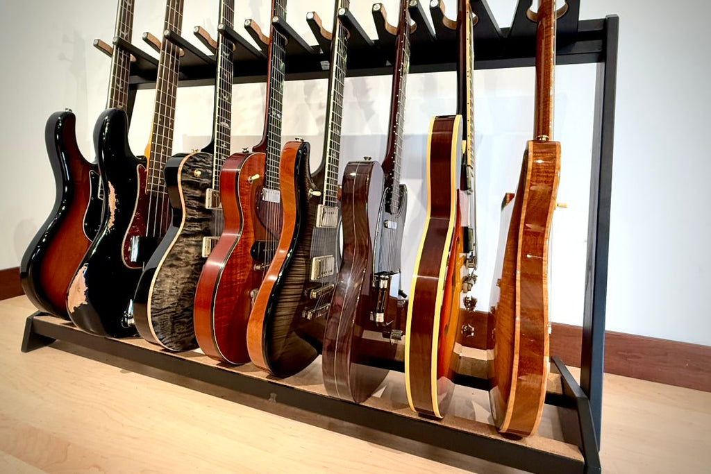 Acoustic Remedy Cases Traditional StringRack - Ash - Piano Black