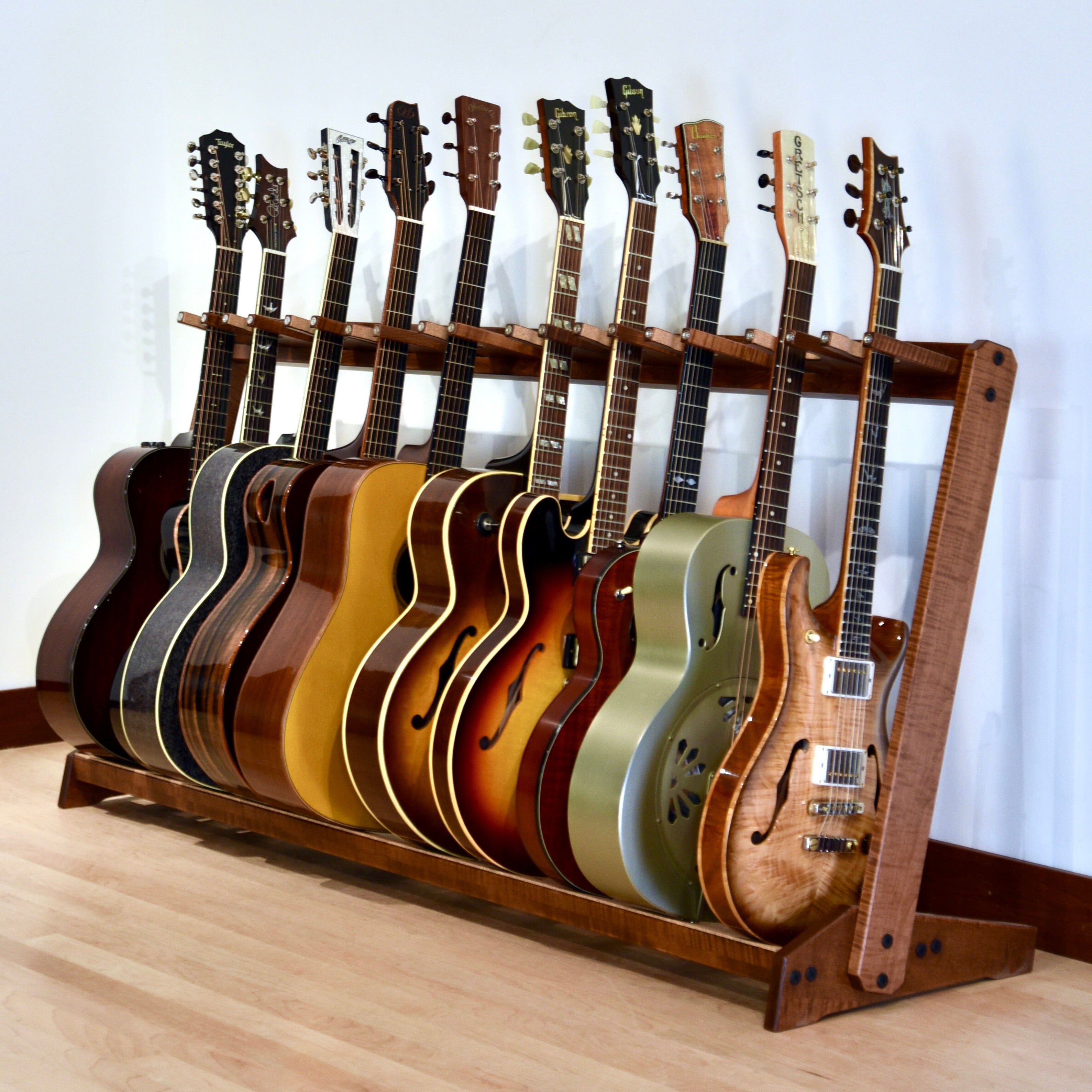 Acoustic Remedy Cases Grand StringRack - Flamed Maple - Boston