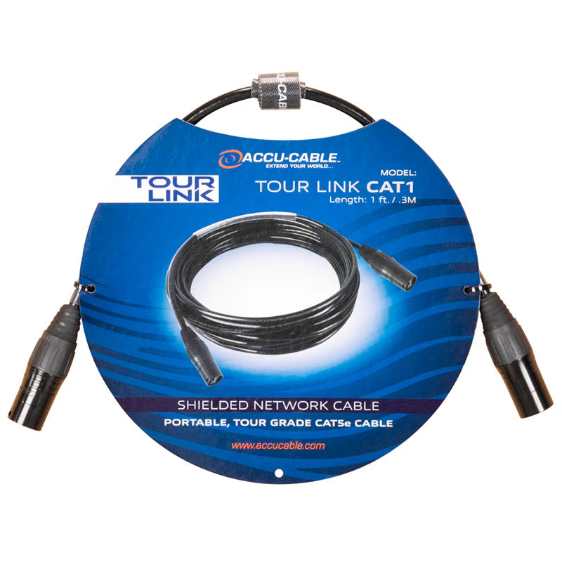 Elation Lighting TOUR LINK CAT1;1FT CAT5E CABLE