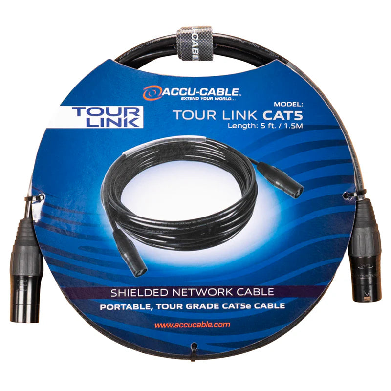 Elation Lighting TOUR LINK CAT5; 5FT CAT5E CABLE