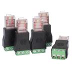 Elation Lighting NETRON RJ-T; (Bag of 5) RJ45 to DMX Adapter