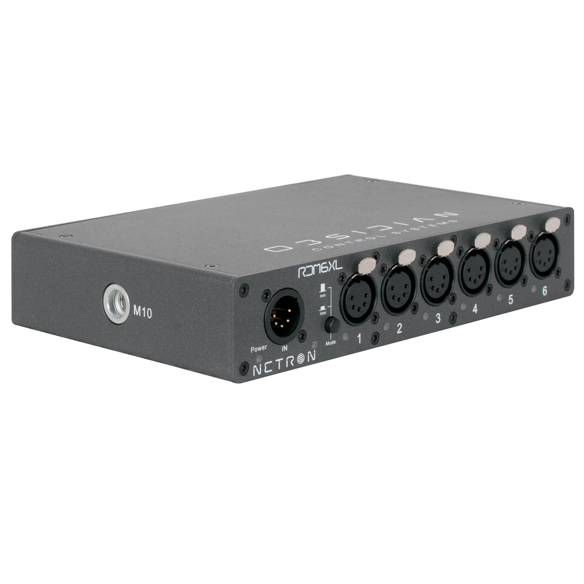 Elation Lighting RDM 6XL; RDM Splitter 1x6 XLR 1/2 Rack