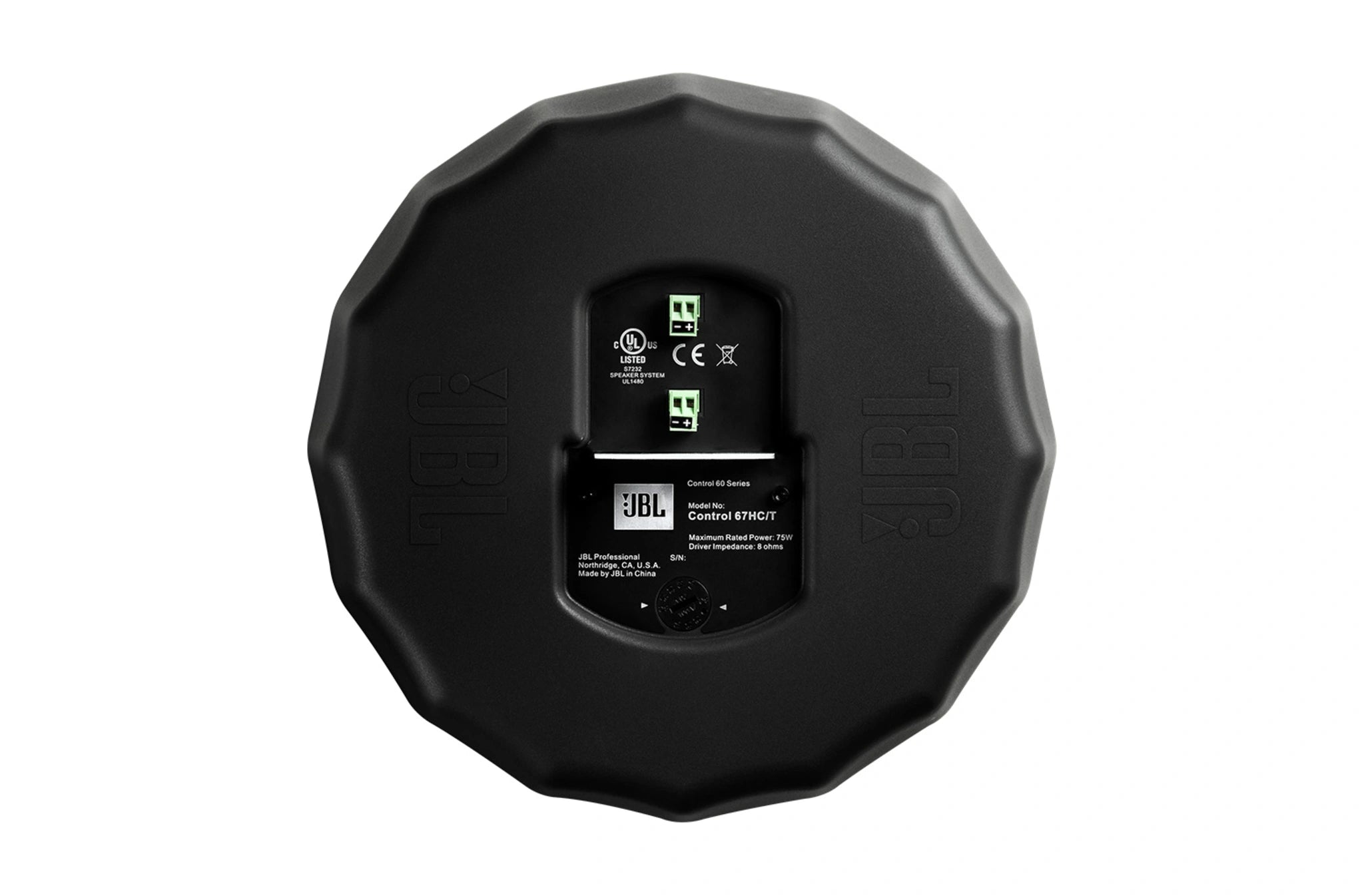 JBL Control 67 HC/T Narrow 75° Coverage HighCeiling Pendant Speaker