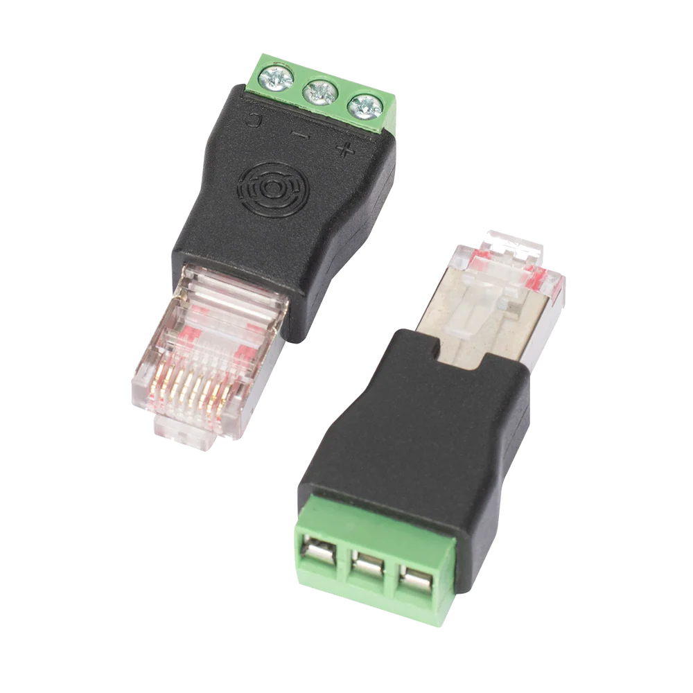 Elation Lighting NETRON RJ-T; (Bag of 5) RJ45 to DMX Adapter