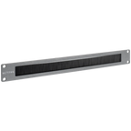 Elation Lighting NetPlate Brush; 1U Rackmount Brush Plate