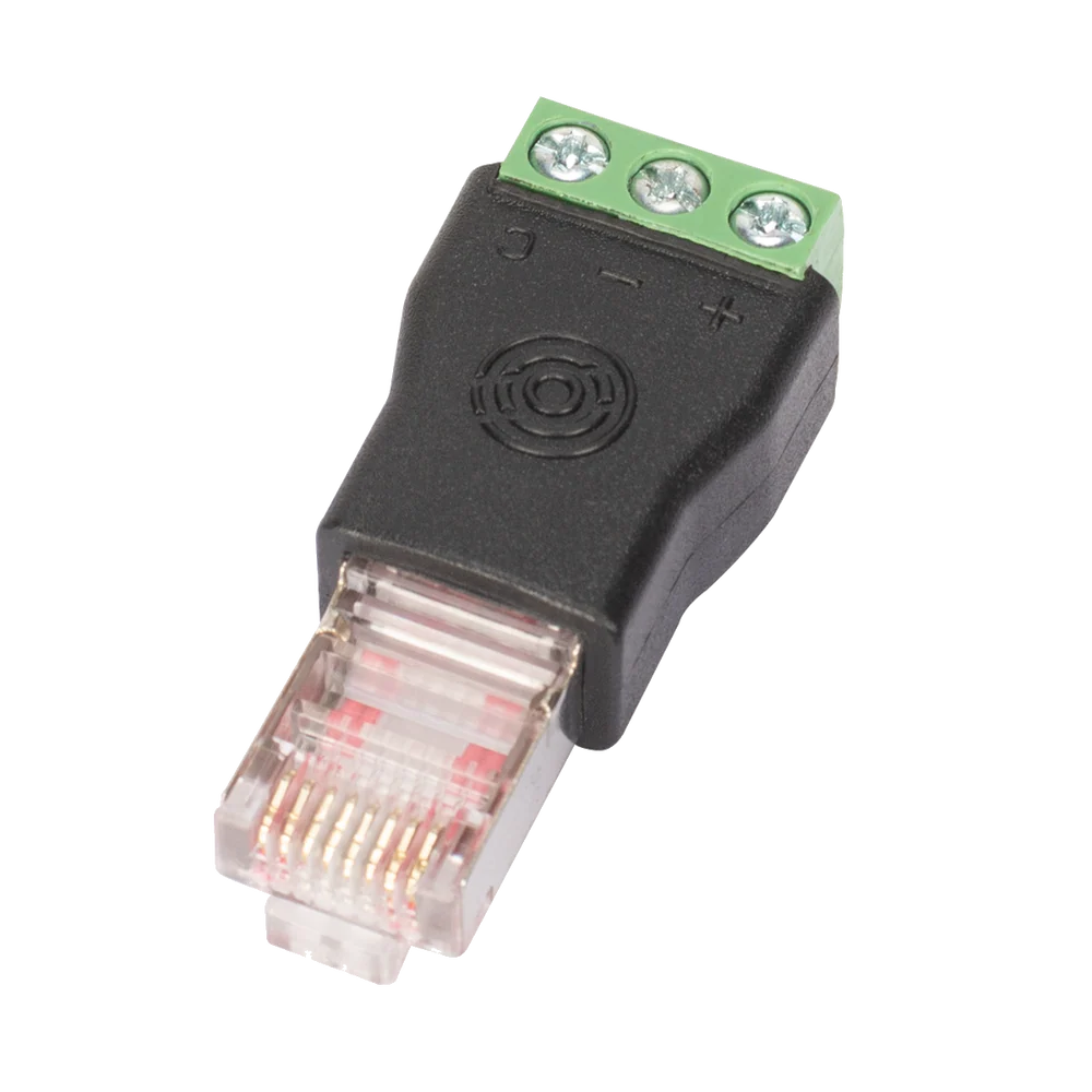Elation Lighting NETRON RJ-T; (Bag of 5) RJ45 to DMX Adapter