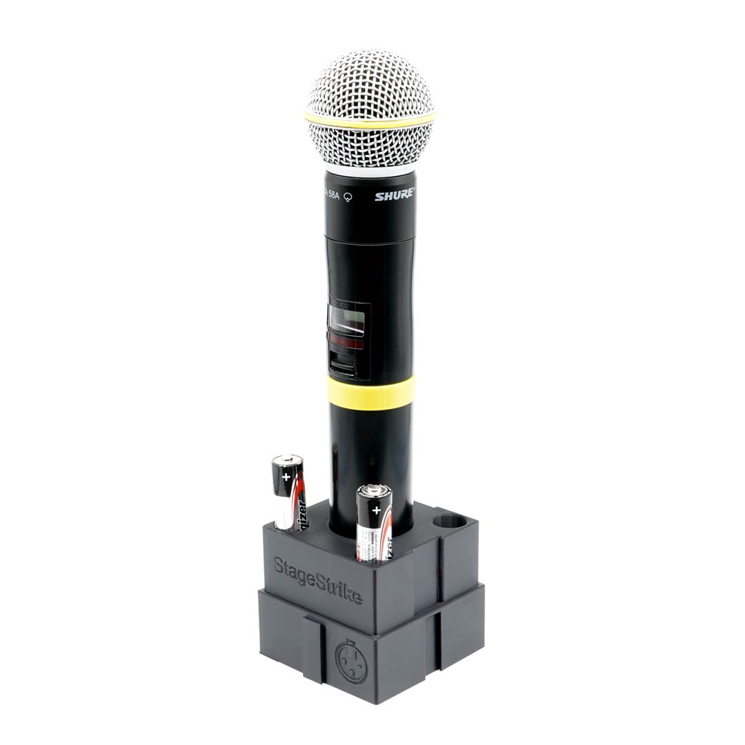 StageStrike miQb - Single Wireless Handheld Microphone Organizer