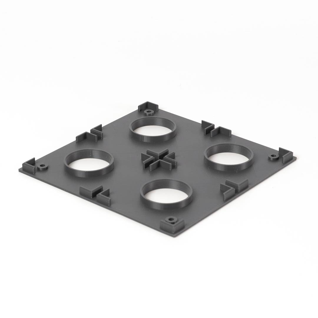 StageStrike qbTray  - Transport 4 Mic-Loaded miQbs Securely
