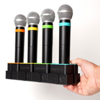 StageStrike qbTray  - Transport 4 Mic-Loaded miQbs Securely