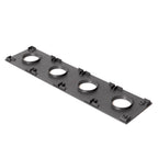 StageStrike qbTray  - Transport 4 Mic-Loaded miQbs Securely