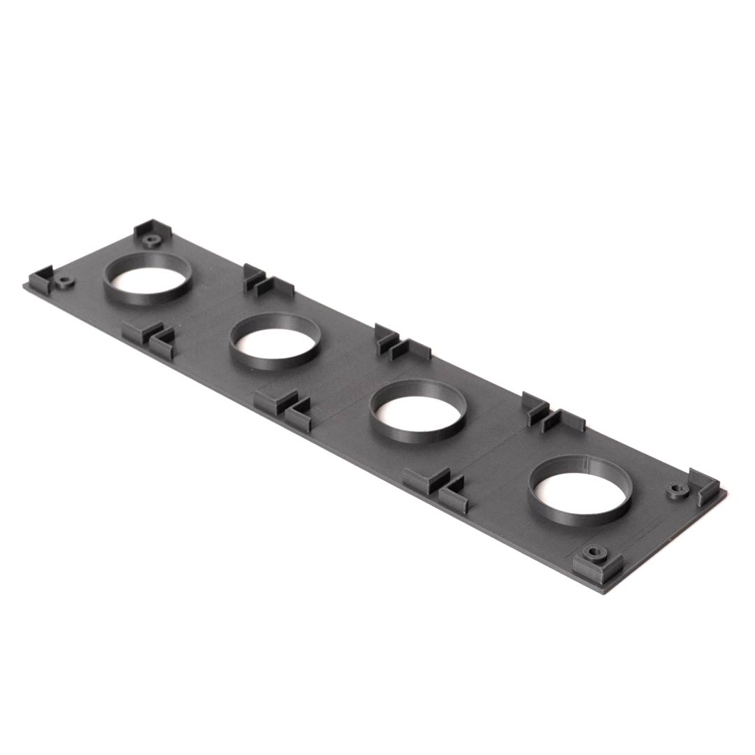 StageStrike qbTray  - Transport 4 Mic-Loaded miQbs Securely