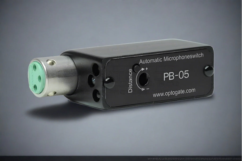 Optogate PB-05 M IR Mic Mute Switch and Automatic Vocal Noise Gate
