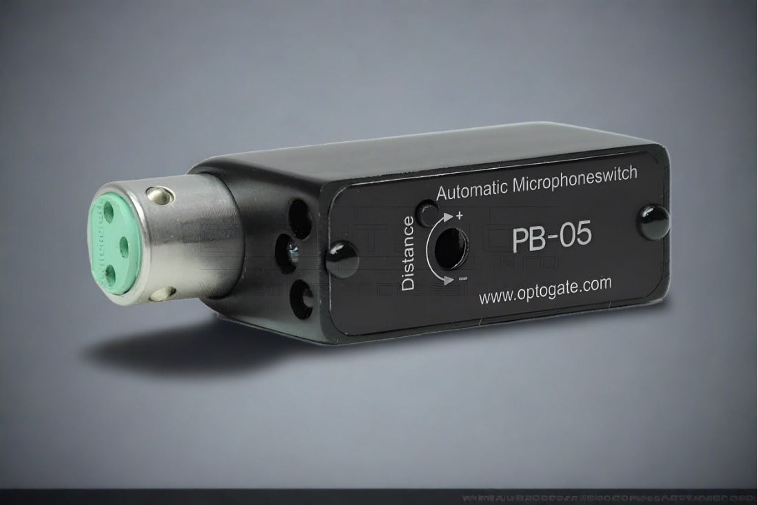 Optogate PB-05 M IR Mic Mute Switch and Automatic Vocal Noise Gate