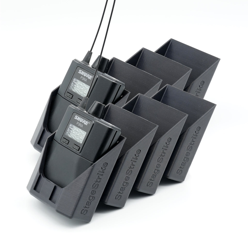 StageStrike packHolder(8) - 8 Wireless Bodypack Transmitter Organizers