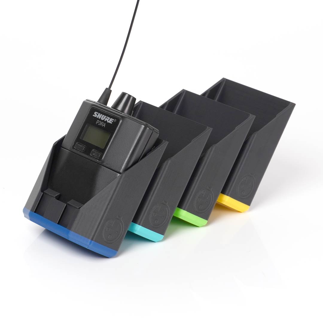 StageStrike packHolder(4) - 4 Wireless Bodypack Transmitter Organizers