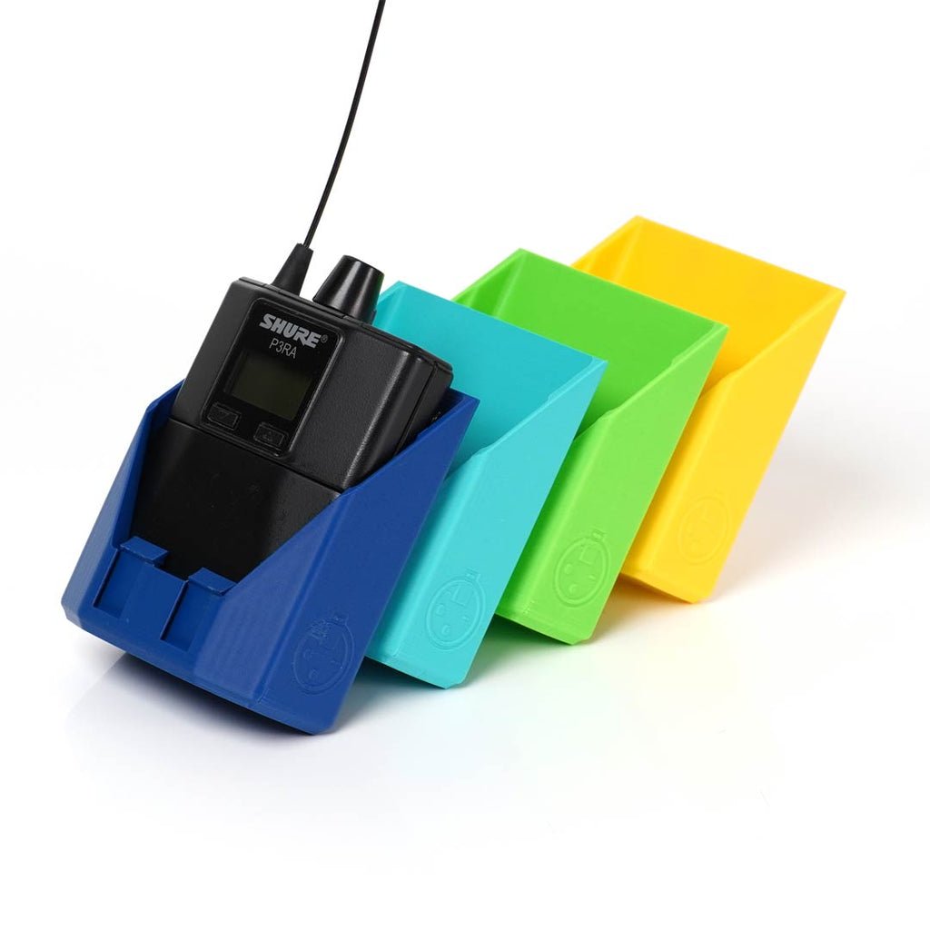 StageStrike packHolder(4) - 4 Wireless Bodypack Transmitter Organizers