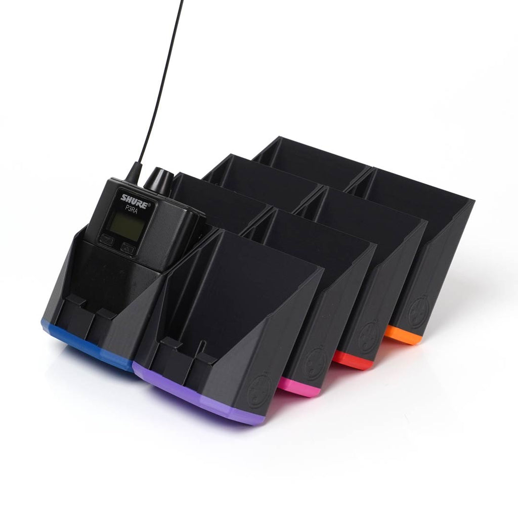 StageStrike packHolder(8) - 8 Wireless Bodypack Transmitter Organizers