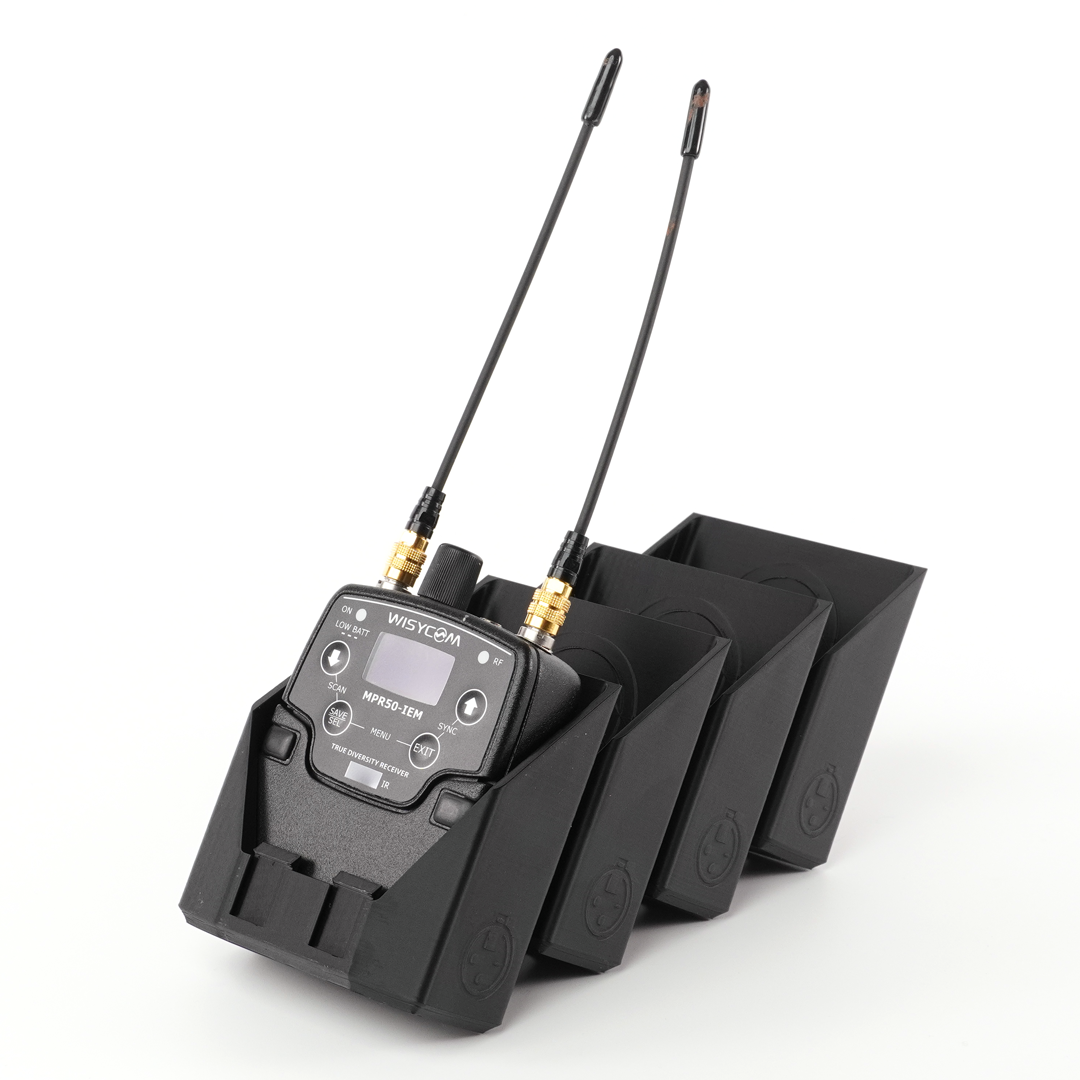 StageStrike packHolder(4) - 4 Wireless Bodypack Transmitter Organizers