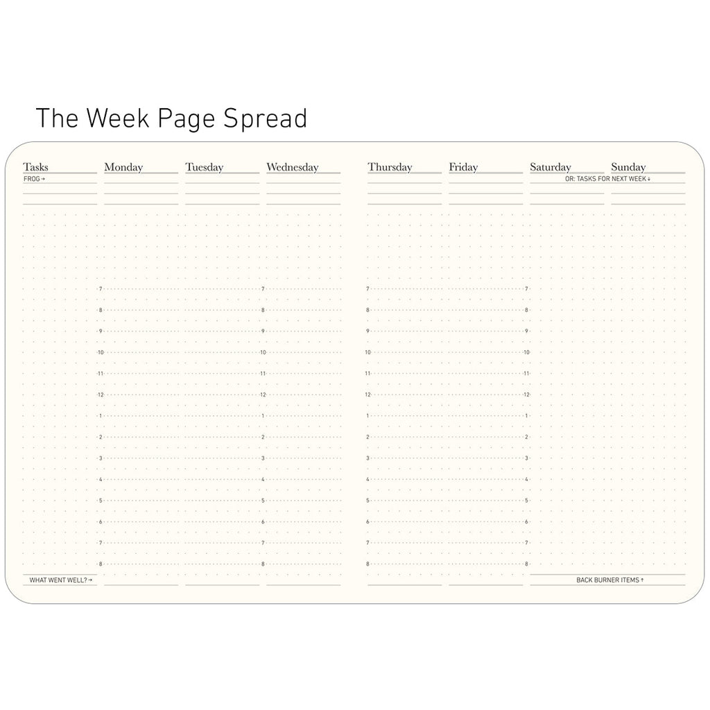 NeuYear The Weekly Time Blocking Planner (undated)